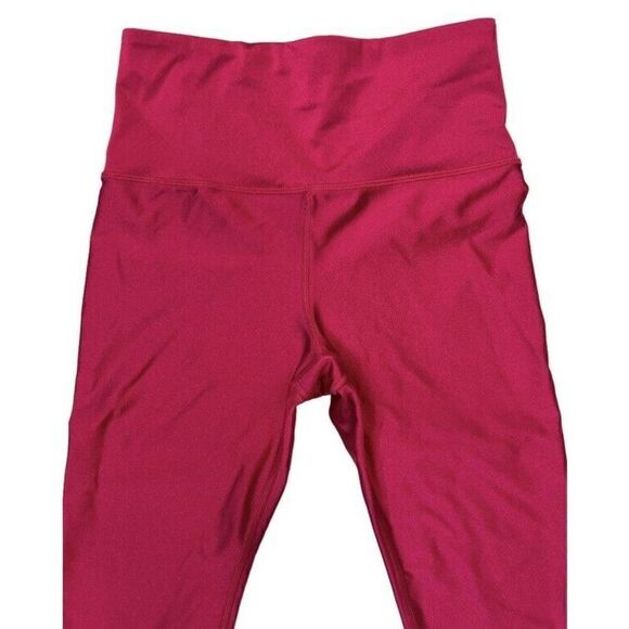 Athleta Womens Elation Shine Tight Leggings High Waist 26” Pink Cyclamen Small - Picture 5 of 8